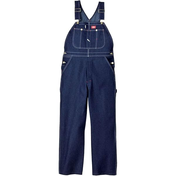 80s USA製 W38 Dickies ディッキーズ オーバーオール デニム 古着 90年代 ディッキーズ Dickies デニムオーバーオール USA製